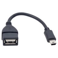 Powermaster USB 15 cm Mini 5P OTG Data Kablosu