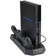 Powerstar YH22 PS4 Slim Çift Fanlı Dikey Soğutucu ve Kol Şarj Edici