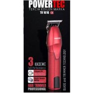 Powertec TR-1616 Kırmızı Tıraş Makinesi