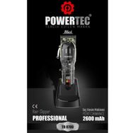 Powertec TR-8700 Siyah Tıraş Makinesi