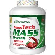 Powertech Masstech Mass Gainer 3600 gr Kilo Almaya Yardımcı Çilek Aromalı Karbonhidrat Tozu