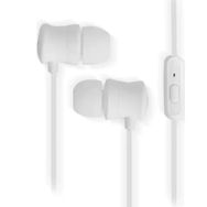 Powerway M9 Beyaz Mikrofonlu 3.5 mm Stereo Silikonlu Kulak İçi Kulaklık