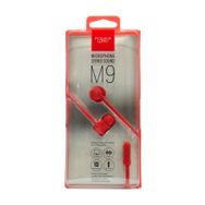 Powerway M9 Kırmızı Mikrofonlu 3.5 mm Stereo Silikonlu Kulak İçi Kulaklık