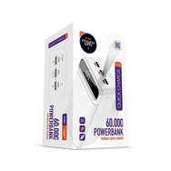 Powerway QC60 Hızlı Şarj 60000 mAh 18 W Powerbank