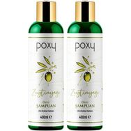 Poxy 2x400 ml Besleyici ve Nemlendirici Zeytinyağı Özlü Şampuan