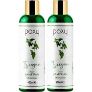 Poxy 2x400 ml Isırgan Özlü Yağlı Saçlara Özel Şampuan