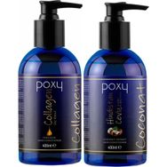 Poxy Collagen Biotin Özlü 400 ml Saç Kremi + Hindistan Cevizi Özlü 400 ml Saç Kremi