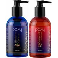 Poxy Hindistan Cevizi Özlü 400 ml Saç Kremi + Kapalı Saçlara Özel Sarımsak Özlü 400 ml Saç Kremi