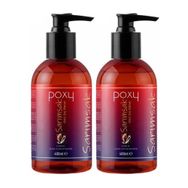 Poxy Kapalı Saçlara Özel Sarımsak Özlü 2x400 ml Saç Kremi