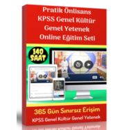 Pratik Önlisans Kpss Genel Kültür Genel Yetenek Online Eğitim Seti