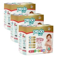Predo Baby Premium Pants No:5 Junior 96 Adet Külot Bebek Bezi