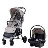 Prego 2030 Covi Plus Travel Sitem Gri Bebek Arabası