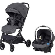 Prego 2032 Siyah Solo Travel Sistem Bebek Arabası