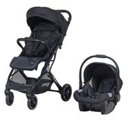 Prego 2037 Aria Plus Travel Siyah Bebek Arabası