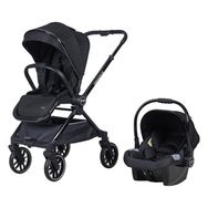 Prego 2067 Siyah Concorde Travel Sistem Bebek Arabası
