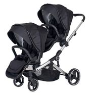 Prego 2071 Siyah Ibiza Pro İkiz Bebek Arabası