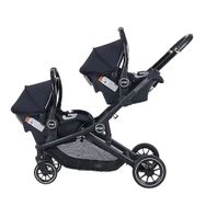 Prego 2223 Ibiza Siyah Plus Bebek Travel Sistem İkiz Bebek Arabası