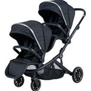 Prego 2223 Siyah İbiza Plus Travel Sistem Set İkiz Bebek Arabası