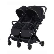 Prego 2236 London Siyah İkiz Bebek Arabası