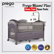 Prego 8044 70X120 cm Gri Miami Plus Oyun Parkı