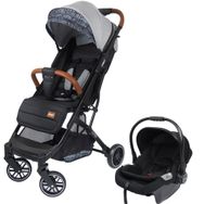 Prego Lotus 2033 Gri Kabin Tipi Bebek Arabası
