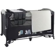 Prego Premium Anne Yanı 70x120 cm Gri Oyun Parkı + Yatak Hediyeli