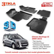 Premium Citroen Berlingo II 90HP 3D Havuzlu Paspas