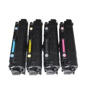 Premium HP Color Laserjet Enterprise M553X 4 Renk Uyumlu Muadil Toner Seti