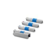 Premium Oki C301 4 Renk Uyumlu Muadil Toner Seti