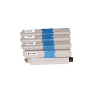 Premium Oki C310DN 4 Renk Uyumlu Muadil Toner Seti