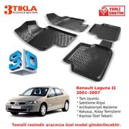 Premium Renault Laguna II 3D Havuzlu Paspas