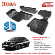 Premium Renault Laguna III 3D Havuzlu Paspas