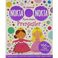 Prensesler - İlk Çıkartmalı Nokta Boyama Kitabım - Kolektif