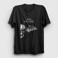 Presmono Avenged Sevenfold Siyah Kadın T-Shirt