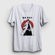 Presmono Beyaz Aizen V2 Anime Bleach Kadın T-shirt