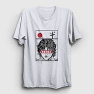 Presmono Beyaz Anime Hanma Baki Unisex T-Shirt