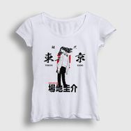 Presmono Beyaz Baji Anime Tokyo Revengers Kadın T-Shirt