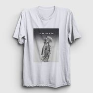 Presmono Beyaz Sky Eminem Erkek T-Shirt