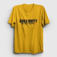 Presmono Black Ops Call Of Duty Sarı Unisex T-shirt