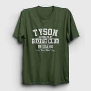 Presmono Boxing Club Mike Tyson Haki Unisex T-Shirt