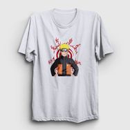 Presmono Fuinjutsu Anime Naruto Kadın T-shirt