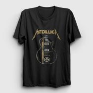 Presmono Guitar Metallica Kadın T-shirt
