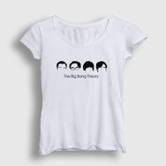 Presmono Heads The Big Bang Theory Kadın T-shirt