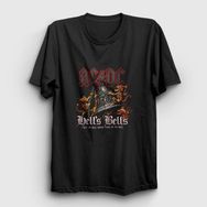 Presmono Hells Bells Demons Ac/Dc Kadın T-shirt