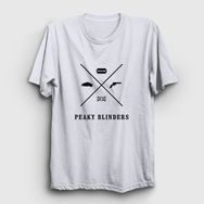 Presmono Items Peaky Blinders Beyaz Unisex T-shirt