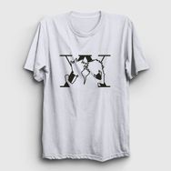 Presmono Killua And Gon Anime Hunter X Hunter Beyaz Unisex T-Shirt