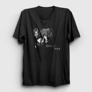 Presmono Kira Anime Death Note Kadın T-shirt