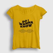 Presmono Know Arctic Monkeys Kadın T-shirt
