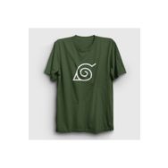Presmono Konoha Anime Naruto Kadın T-shirt