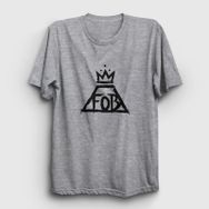 Presmono Logo Fall Out Boy Kırmızı Unisex T-Shirt